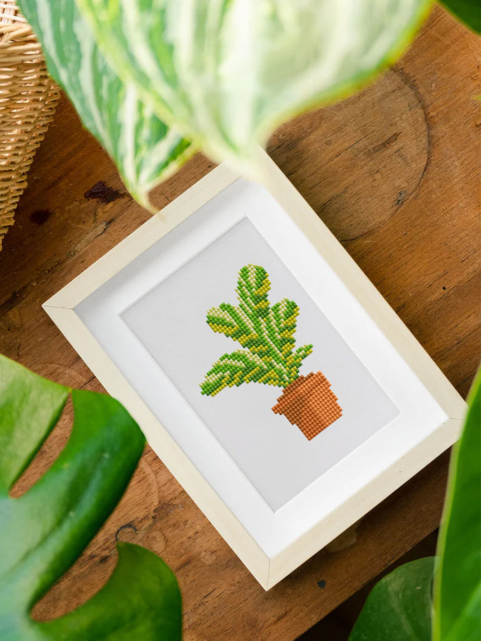 Set of 12 Potted Plants - Mini Diamond Painting Kits