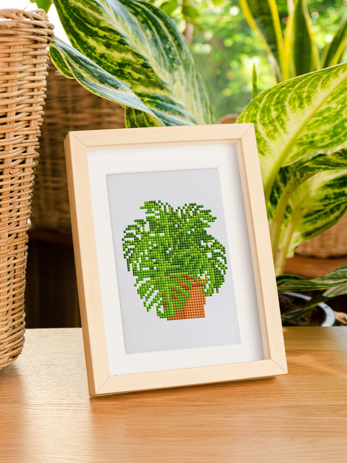 Set of 12 Potted Plants - Mini Diamond Painting Kits