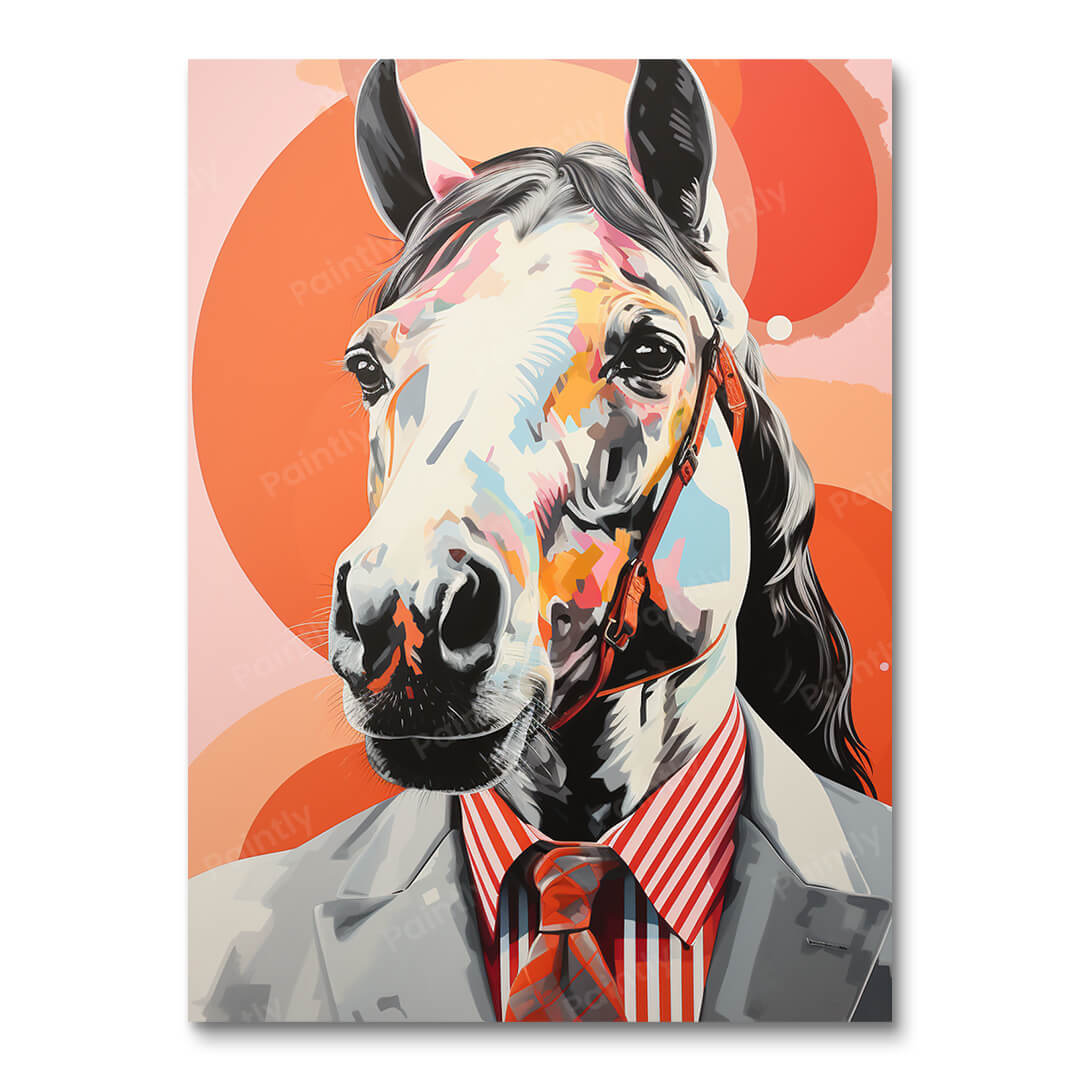 Hockney Hooves III (Diamond Painting)