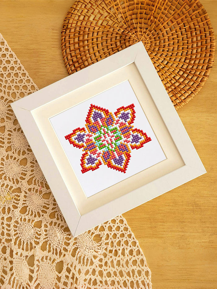 Set of 12 Mandala - Mini Diamond Painting Kits