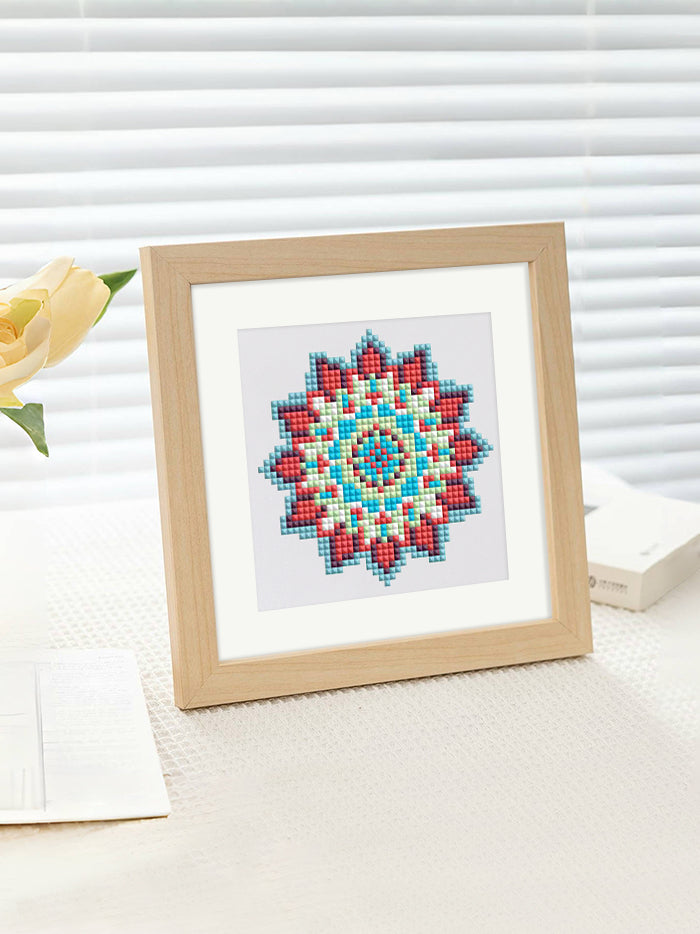 Set of 12 Mandala - Mini Diamond Painting Kits