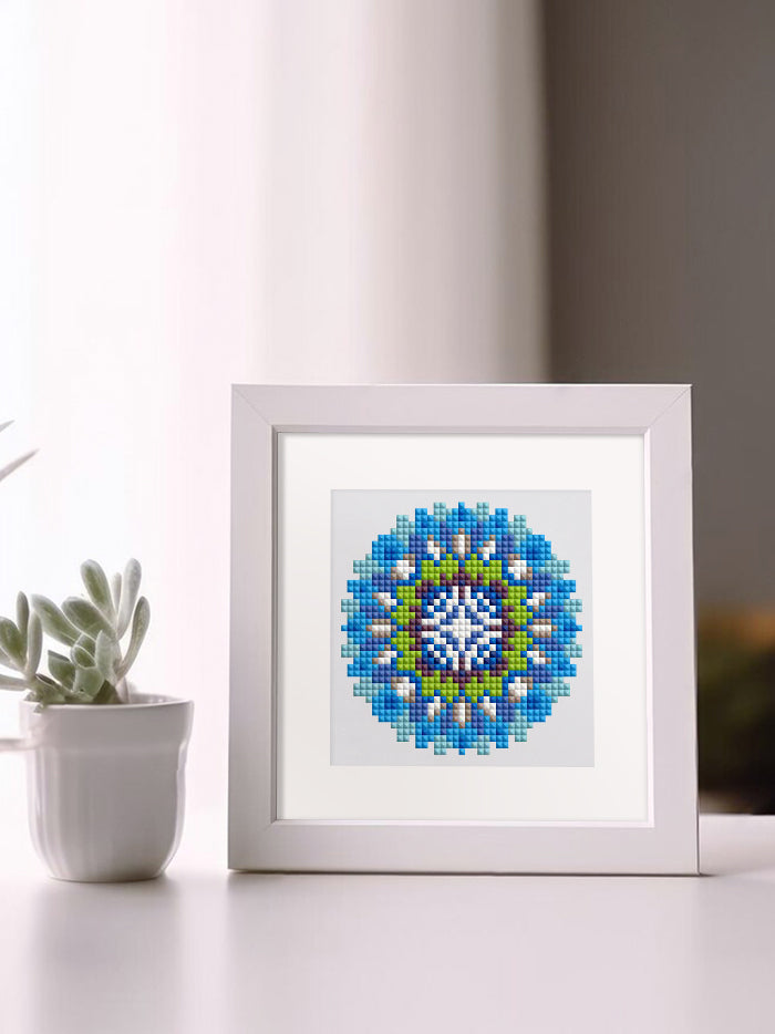 Set of 12 Mandala - Mini Diamond Painting Kits