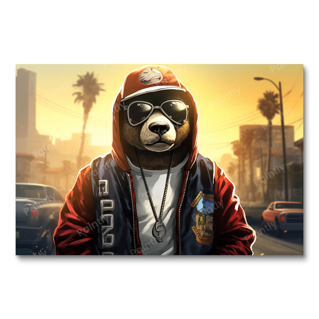 Lil Bearzy (Diamond Painting)