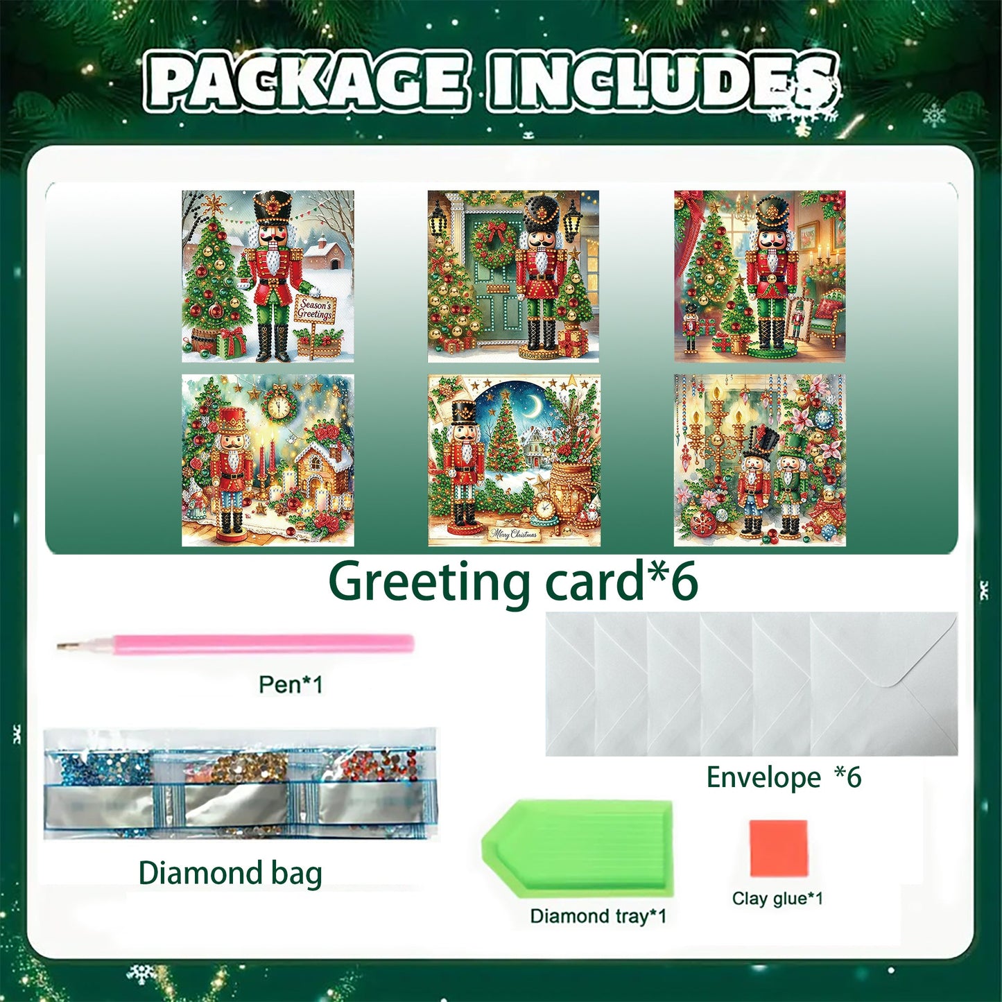 Nutcracker Magic Christmas Cards