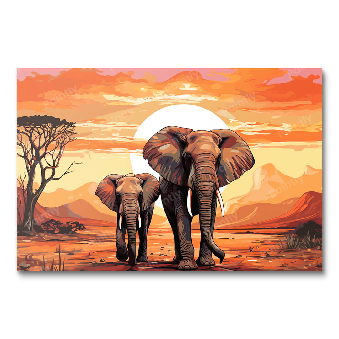 African Mirage (Diamond Painting)