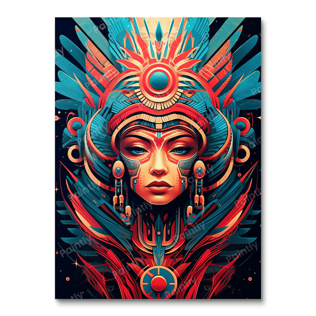 Psychedelic Deity II (Diamond Painting)