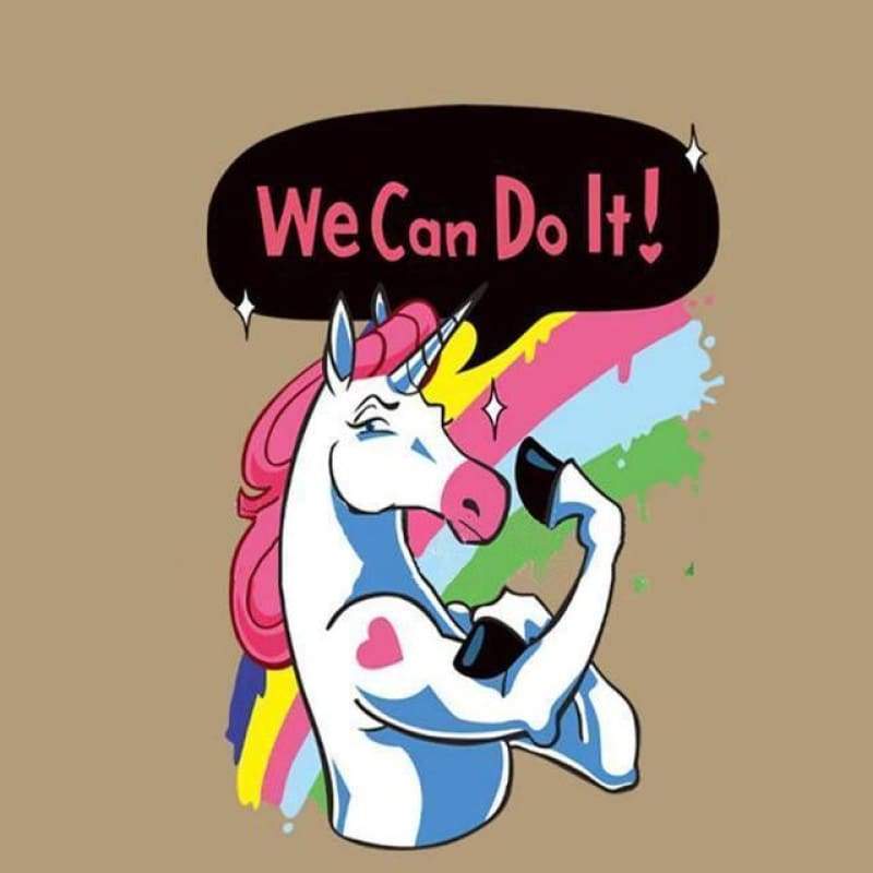 2019 Gift Colorful Cute Cartoon Unicorn 5d Diy Diamond Art Cross Stitch Kits VM3512 - NEEDLEWORK KITS