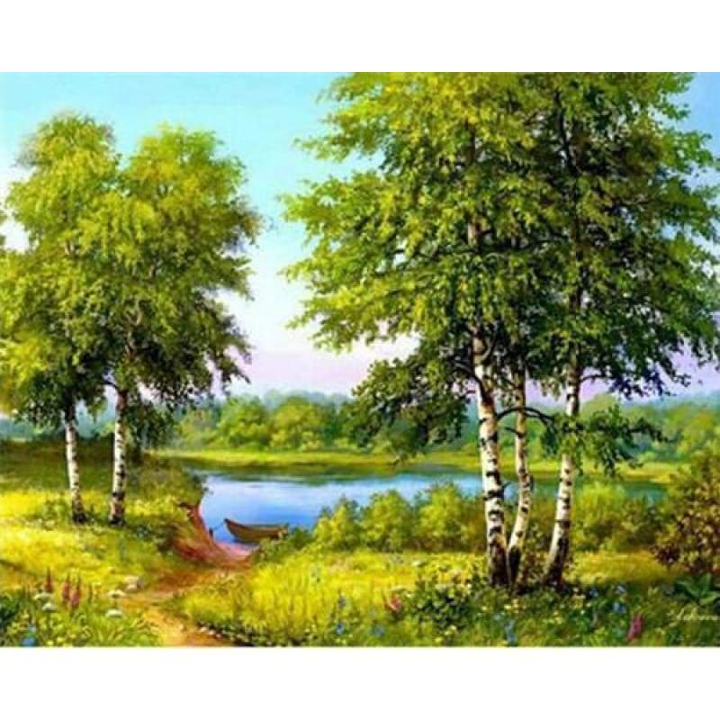2019 Hot Sale Full Square Landscape Diamond Embroidery Kit VM1401 - NEEDLEWORK KITS