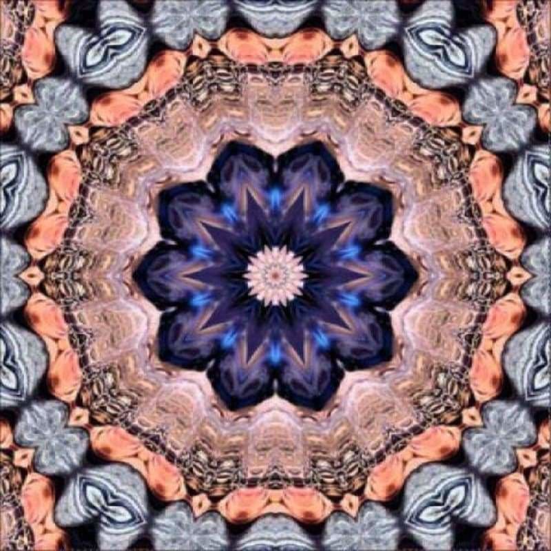 Modern Art Canvas Painting Abstract Mandala Full Drill - 5D Diy Diamond Painting Kits VM8662 - NEEDLEWORK KITS