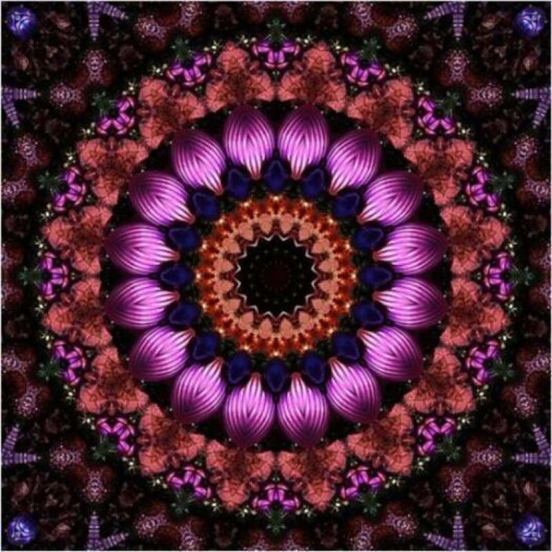 New Dream Mandala Abstract Pattern Full Drill - 5D Diy Diamond Painting Kits VM6008 - NEEDLEWORK KITS