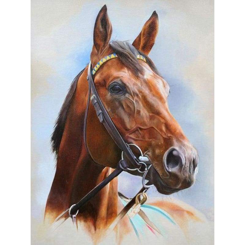 New Hot Sale Full Square Diamond Horse Painting Kits VM20003 - NEEDLEWORK KITS