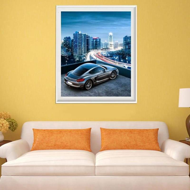 New Hot Sale Sport Car Full Drill - 5D Diy Diamond Painting Cross Stitch Kits VM1224 - NEEDLEWORK KITS