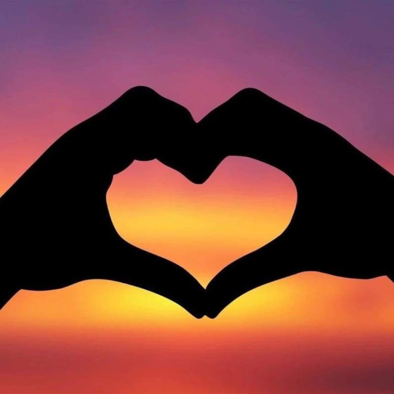 New Love Heart Full Drill - 5D DIY Embroidery Diamond Painting Kits NA0729 - NEEDLEWORK KITS
