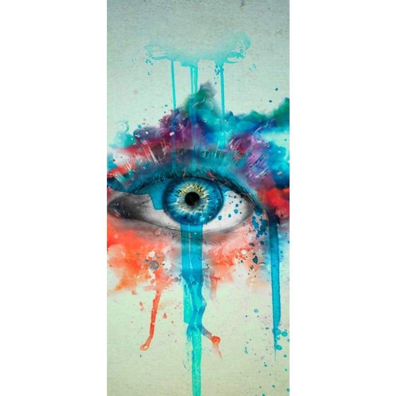 Abstract Eye 08 - Full Drill Diamond Painting Abstract -