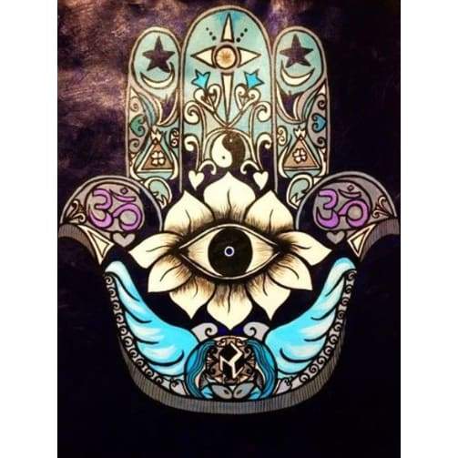 Abstract Hand - Full Drill Diamond Painting Abstract -