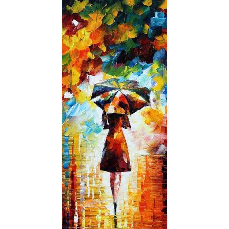 Abstract Umbrella - Full Drill Diamond Painting Abstract -