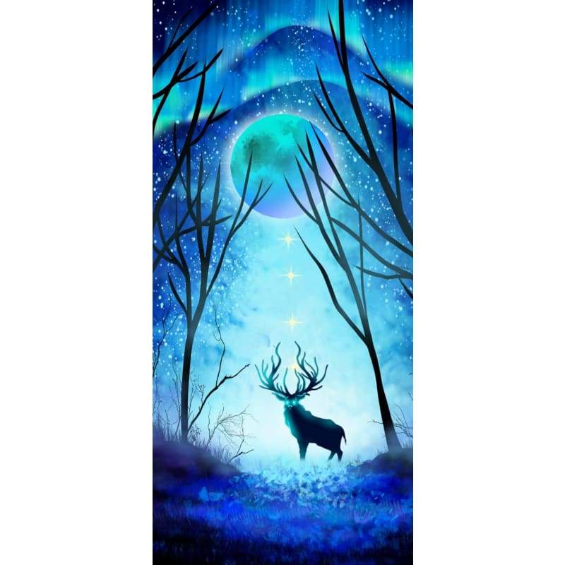 Blue Deer- Full Drill Diamond Painting - Special Order -