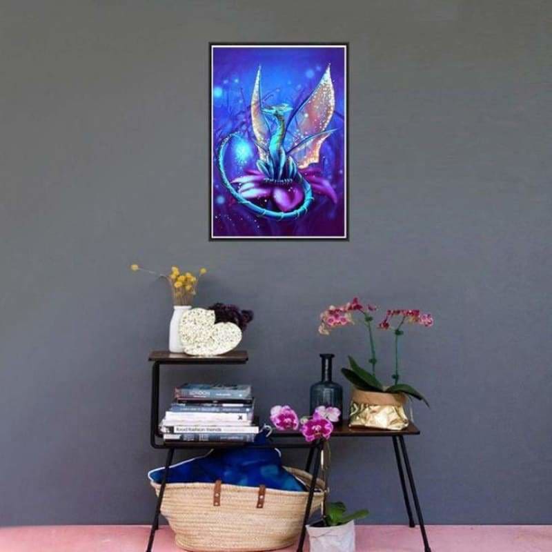 Full Drill - 5D DIY Diamond Painting Kits Dream Lovely Dragon Baby - NEEDLEWORK KITS