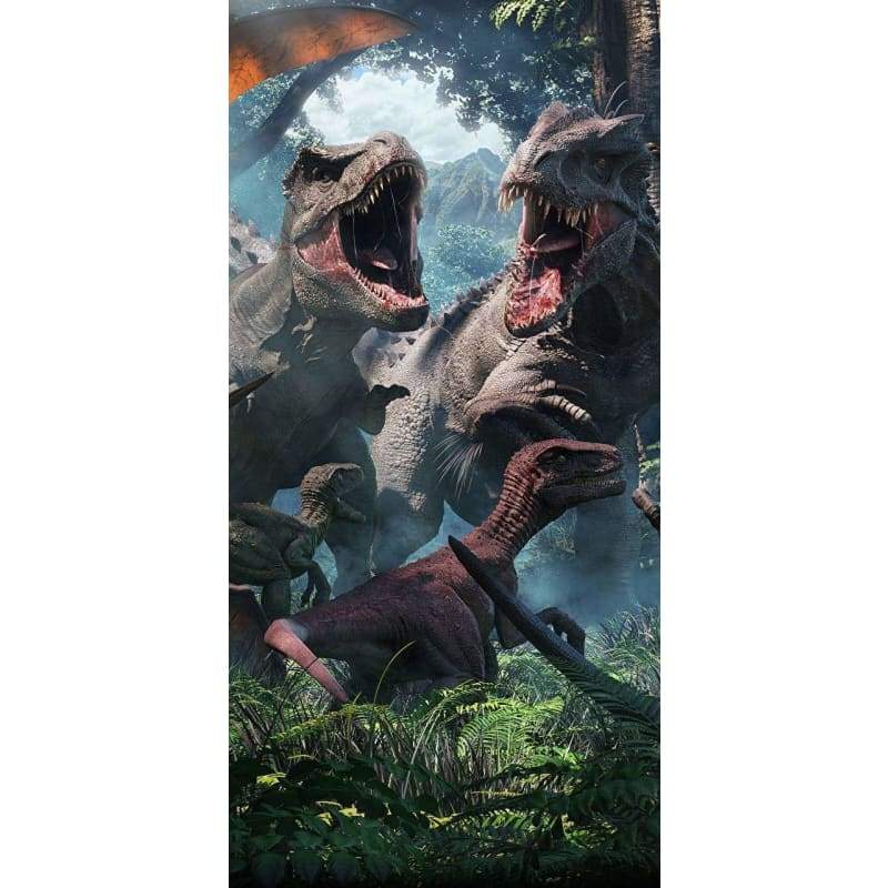 Dinosaurs Fighting - Full Drill Diamond Painting - Special