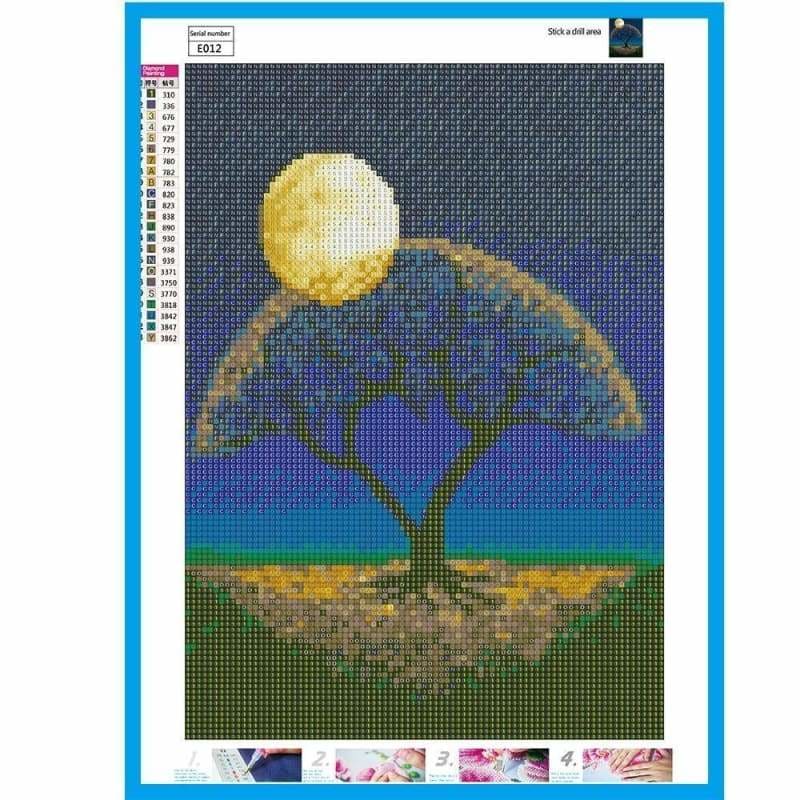 Dream Trees In Night Sky Full Drill - 5D DIY Diamond
