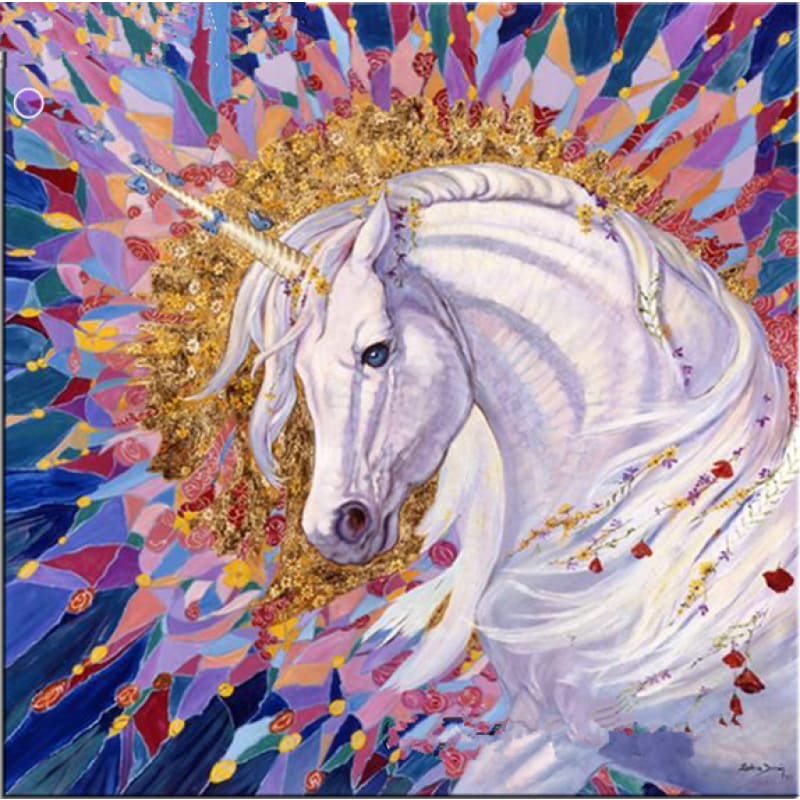 Dream Wall Decor Popular Unicorn Full Drill - 5D Diy Diamond