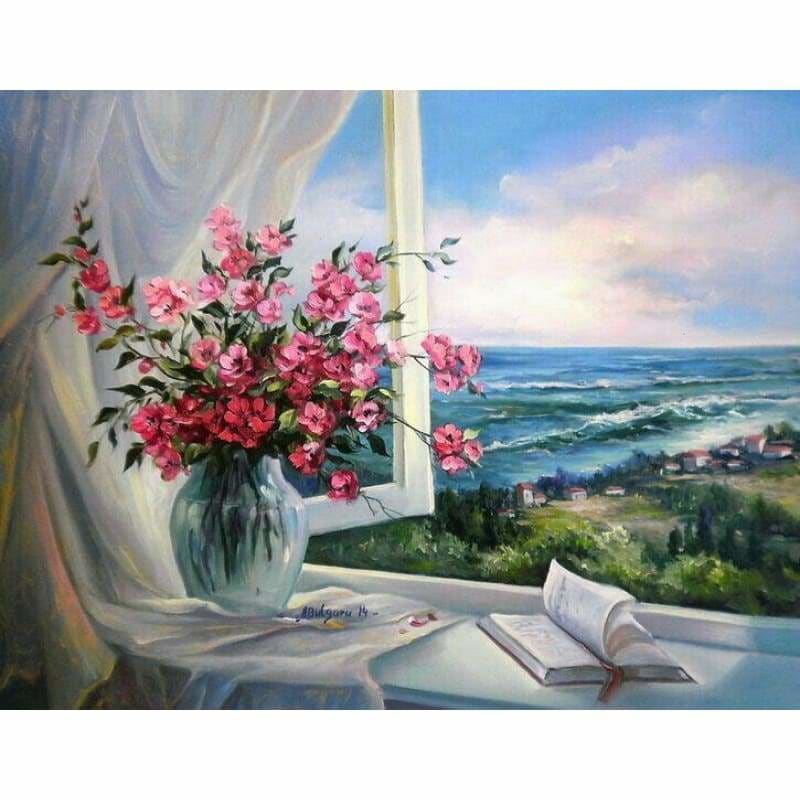 Full Drill - 5D Diamond Painting Kits Beautiful Flowers in