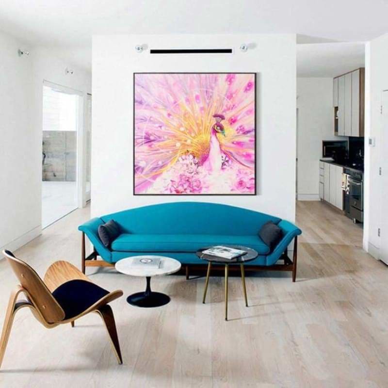 Full Drill - 5D Diamond Painting Kits Beautiful Pink and