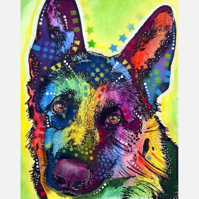 Full Drill - 5D Diamond Painting Kits Bedazzled Dog