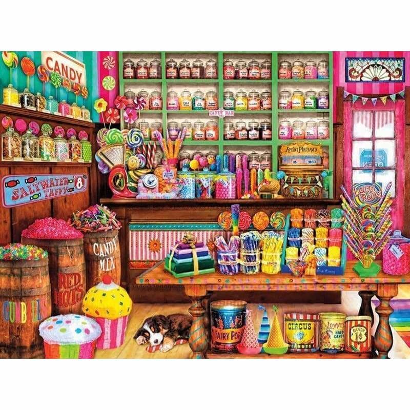 Full Drill - 5D Diamond Painting Kits Colored Drawing Candy