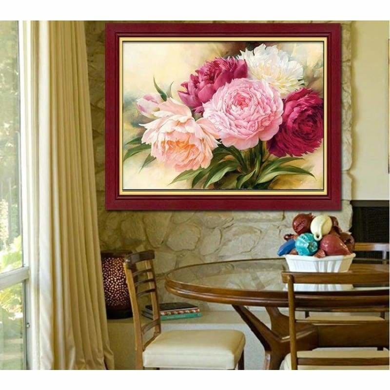 Full Drill - 5D Diamond Painting Kits Colorful Flowers