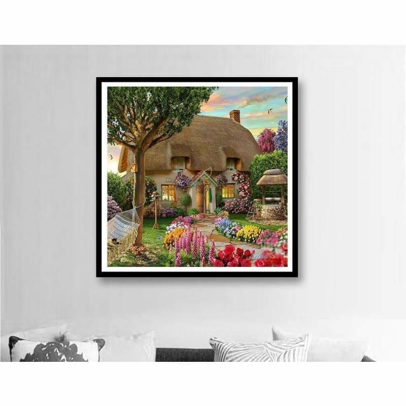 Full Drill - 5D Diamond Painting Kits Cottage Garden