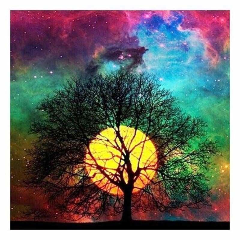 Full Drill - 5D Diamond Painting Kits Fantasy Sky Pretty