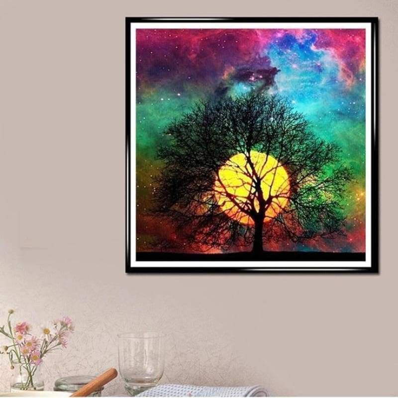 Full Drill - 5D Diamond Painting Kits Fantasy Sky Pretty