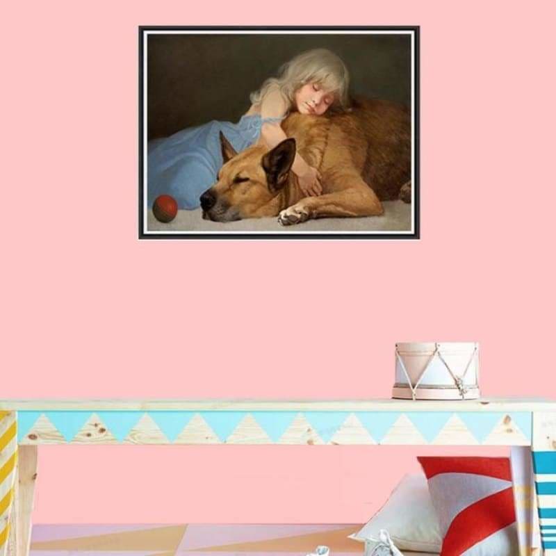 Full Drill - 5D Diamond Painting Kits Slepping Warm Little