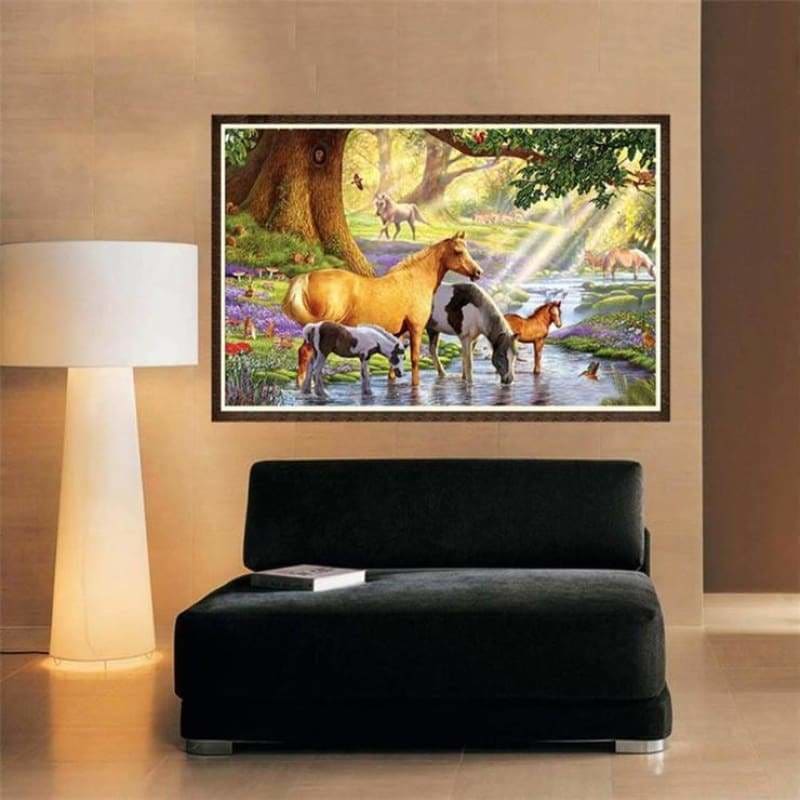 Full Drill - 5D Diamond Painting Kits Warm and Sweet Forest