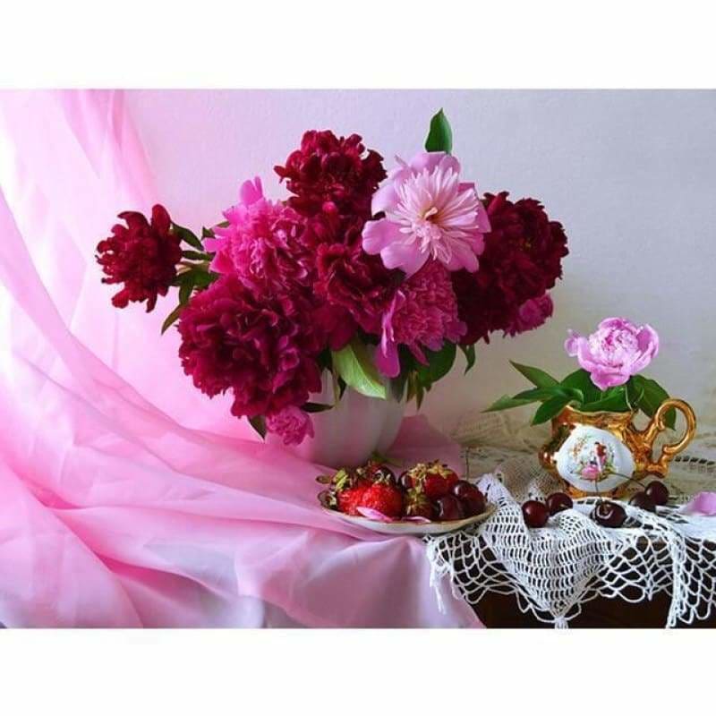 Full Drill - 5D DIY Diamond Painting Kits Artistic Flowers