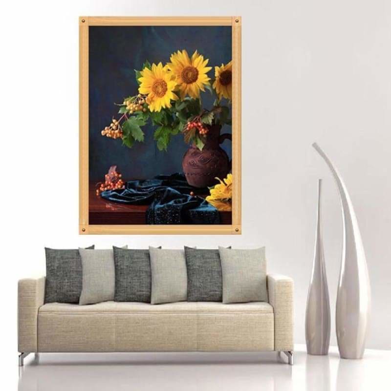 Full Drill - 5D DIY Diamond Painting Kits Artistic Yellow