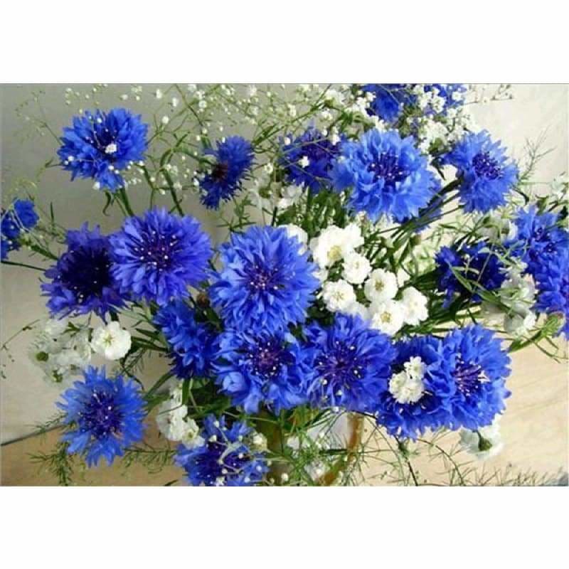 Full Drill - 5D DIY Diamond Painting Kits Beautiful Blue