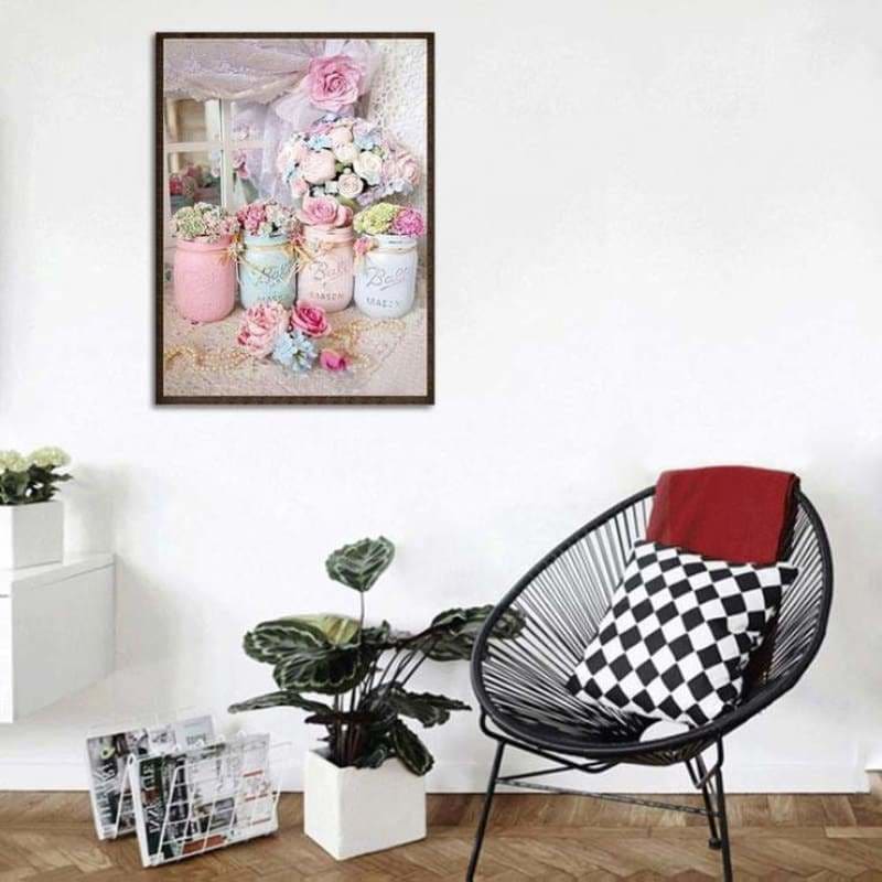 Full Drill - 5D DIY Diamond Painting Kits Beautiful Jar