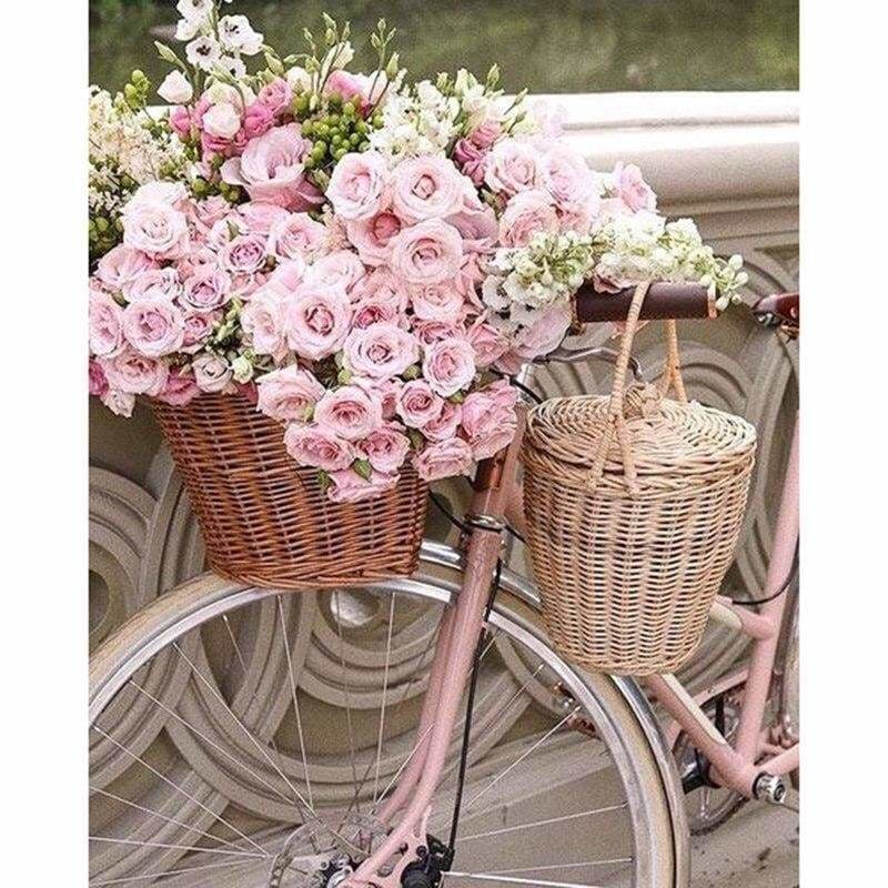 Full Drill - 5D DIY Diamond Painting Kits Beautiful Pink