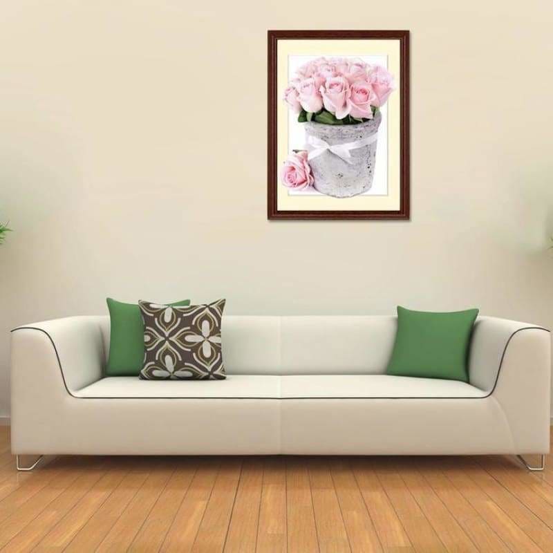 Full Drill - 5D DIY Diamond Painting Kits Beautiful Pink