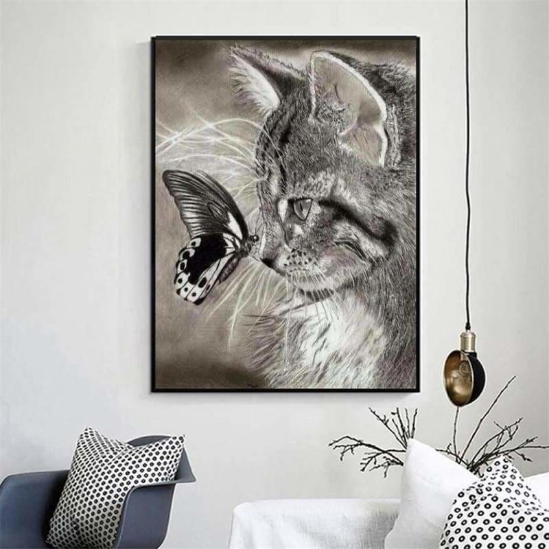 Full Drill - 5D DIY Diamond Painting Kits Black And White