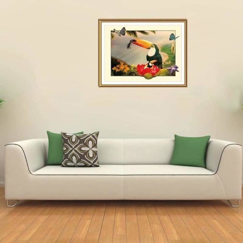 Full Drill - 5D DIY Diamond Painting Kits Cartoon Cute Bird