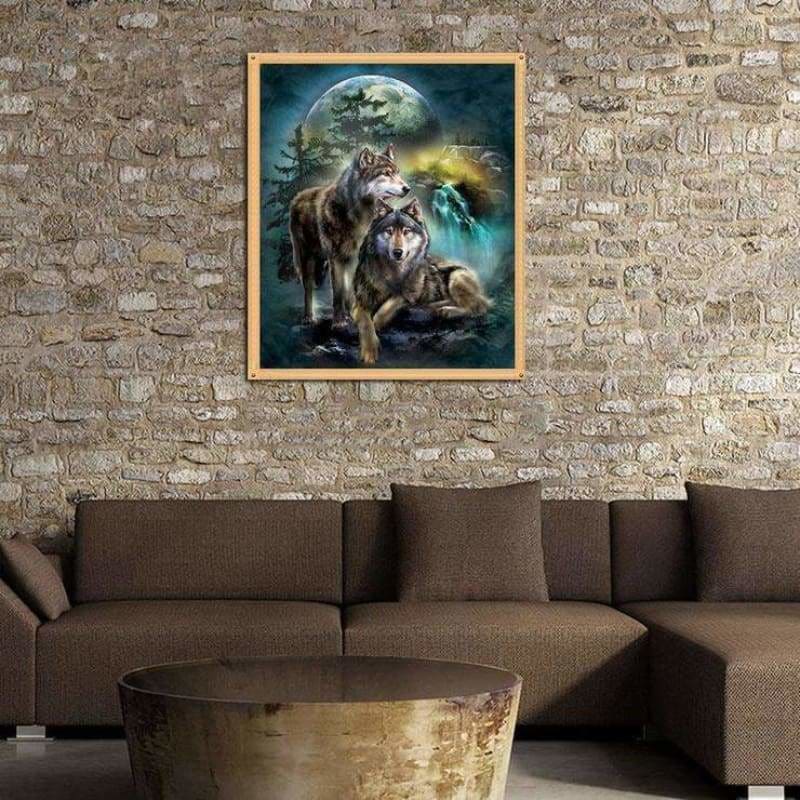 Full Drill - 5D DIY Diamond Painting Kits Cartoon Moon Cool