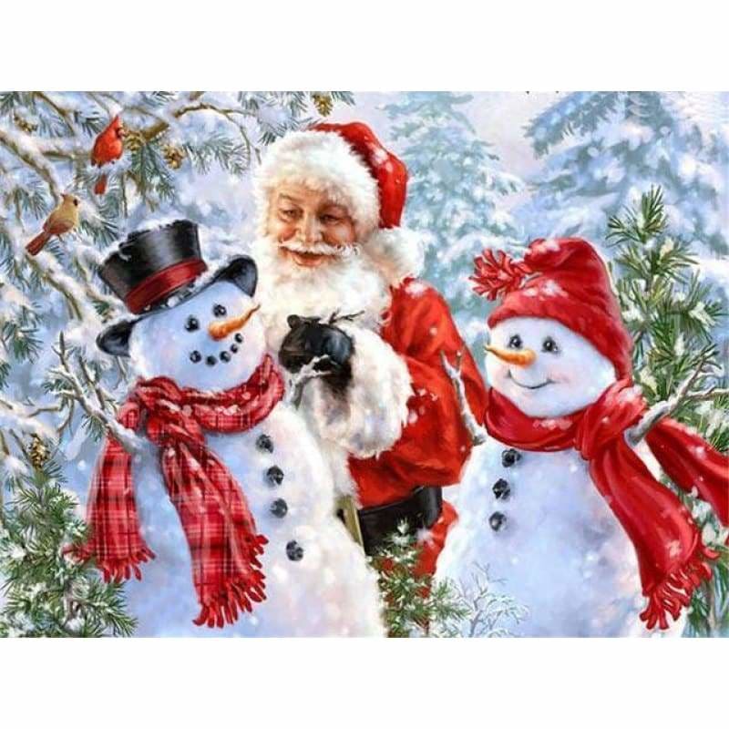 Full Drill - 5D DIY Diamond Painting Kits Christmas Man