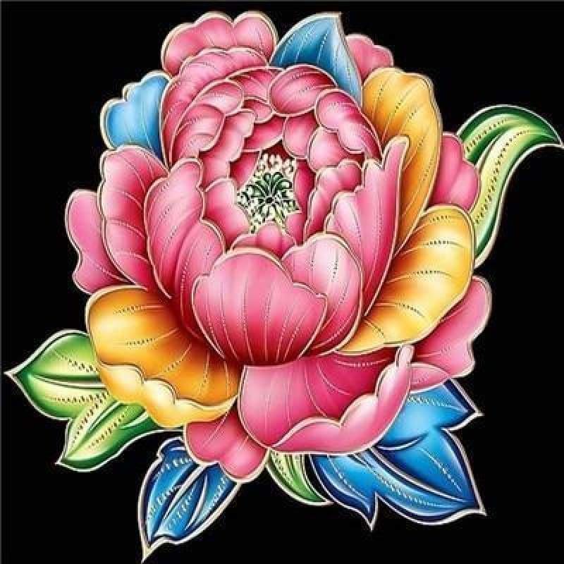 Full Drill - 5D DIY Diamond Painting Kits Delicate Colorful