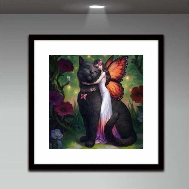Full Drill - 5D DIY Diamond Painting Kits Dream Cat And