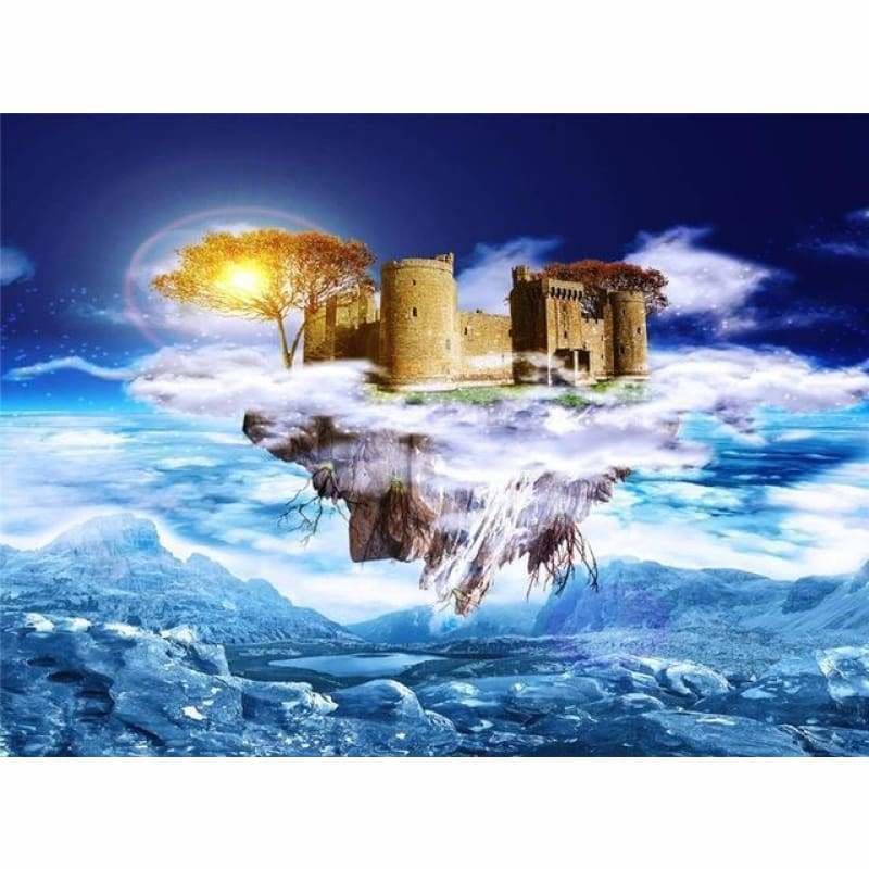 Full Drill - 5D DIY Diamond Painting Kits Fantasy Castle in