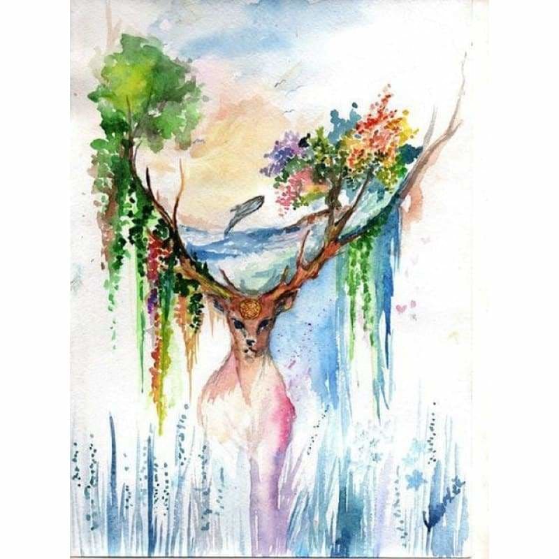 Full Drill - 5D DIY Diamond Painting Kits Fantasy Deer