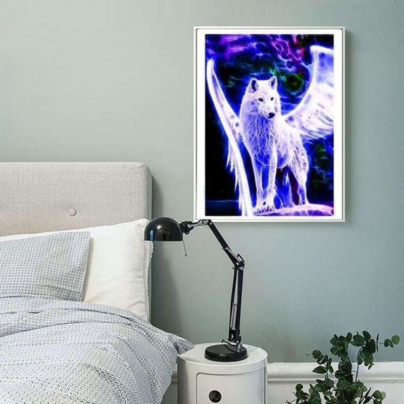 Full Drill - 5D DIY Diamond Painting Kits Fantasy Dream Wolf